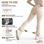 Ankle Resistance Bands Kit for Women & Men